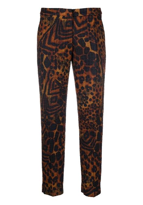 pantalone stampa animalier DRIES VAN NOTEN | Pantalone | POUMAS5280703